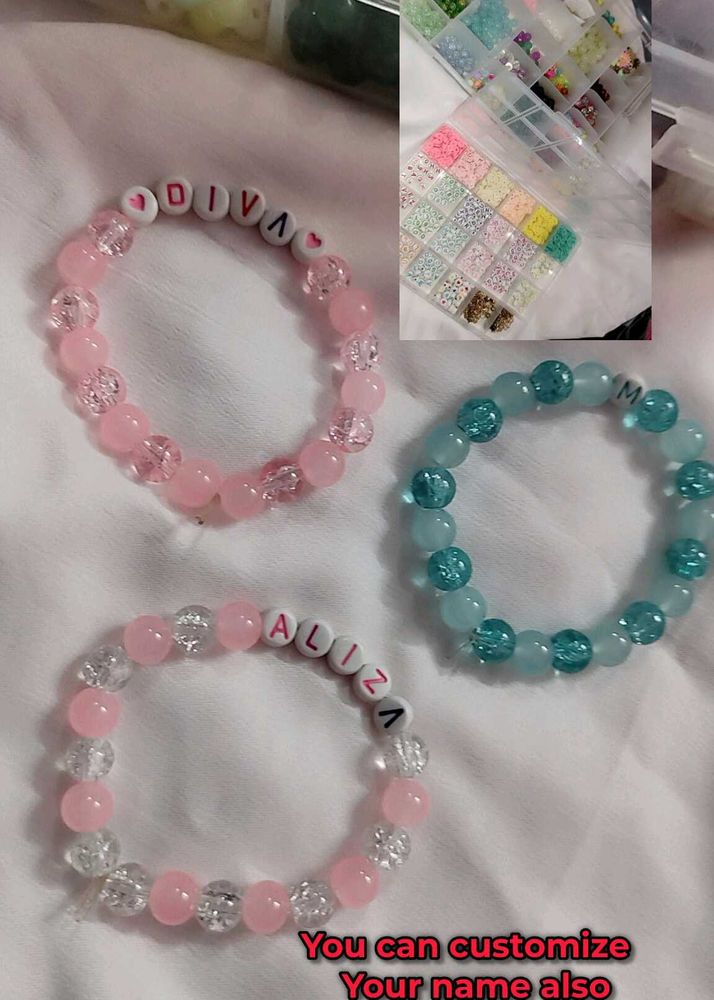 Customizable Beaded Bracelets