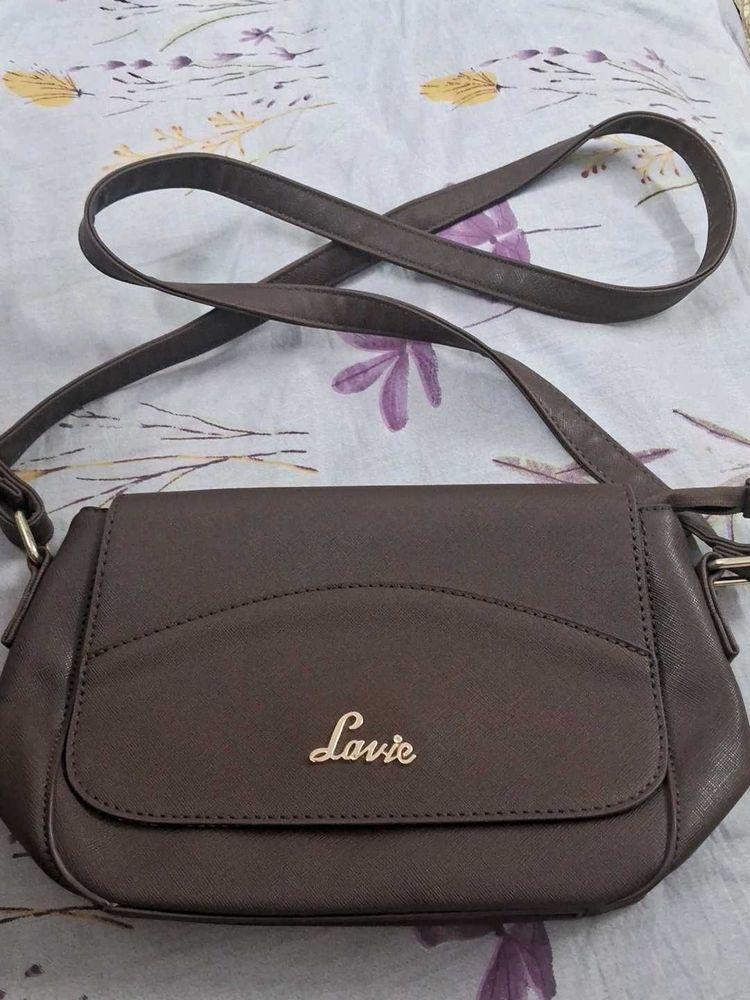 Lavie Brown Crossbody Bag