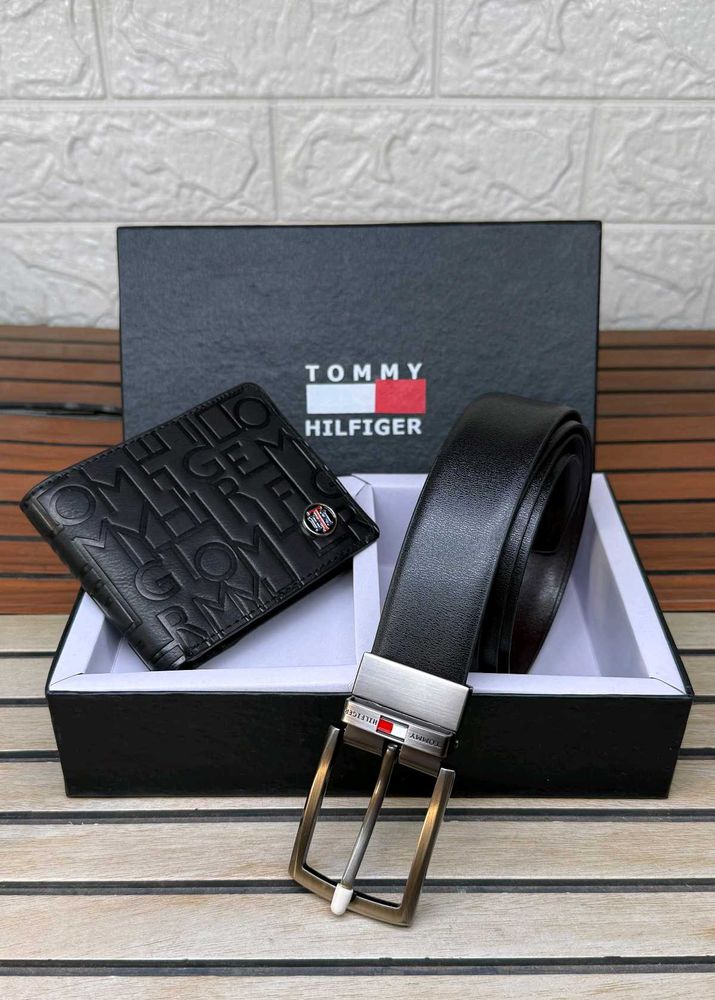 Tommy Hilfiger Belt &amp; Wallet Set