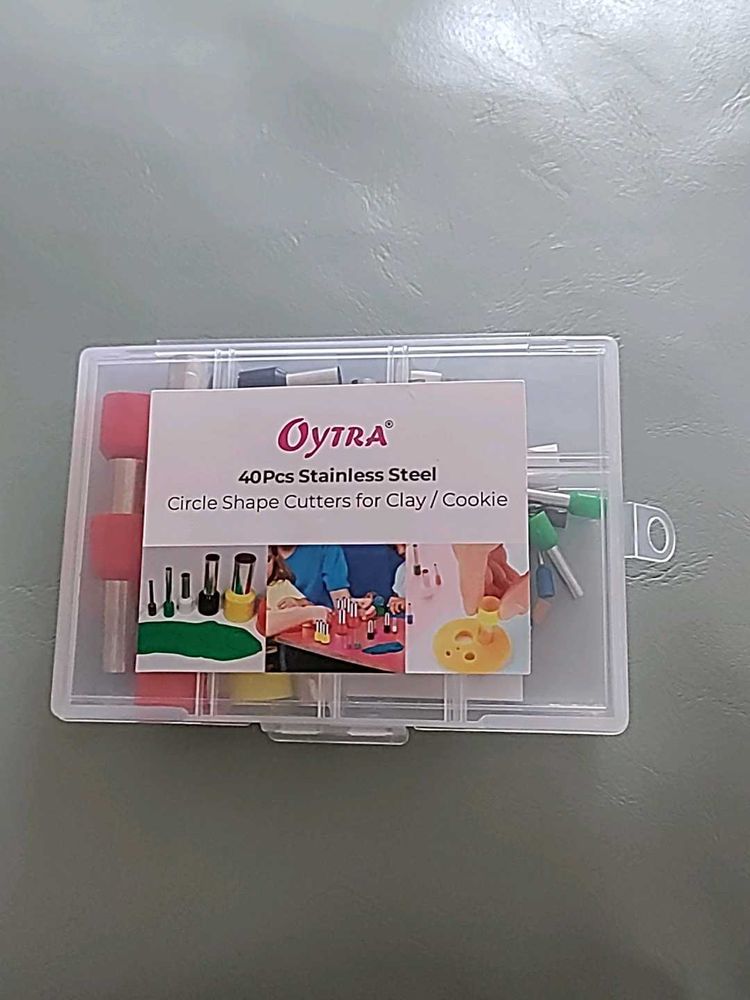 40 Pcs SS Cutters for Clay &amp; Cookie