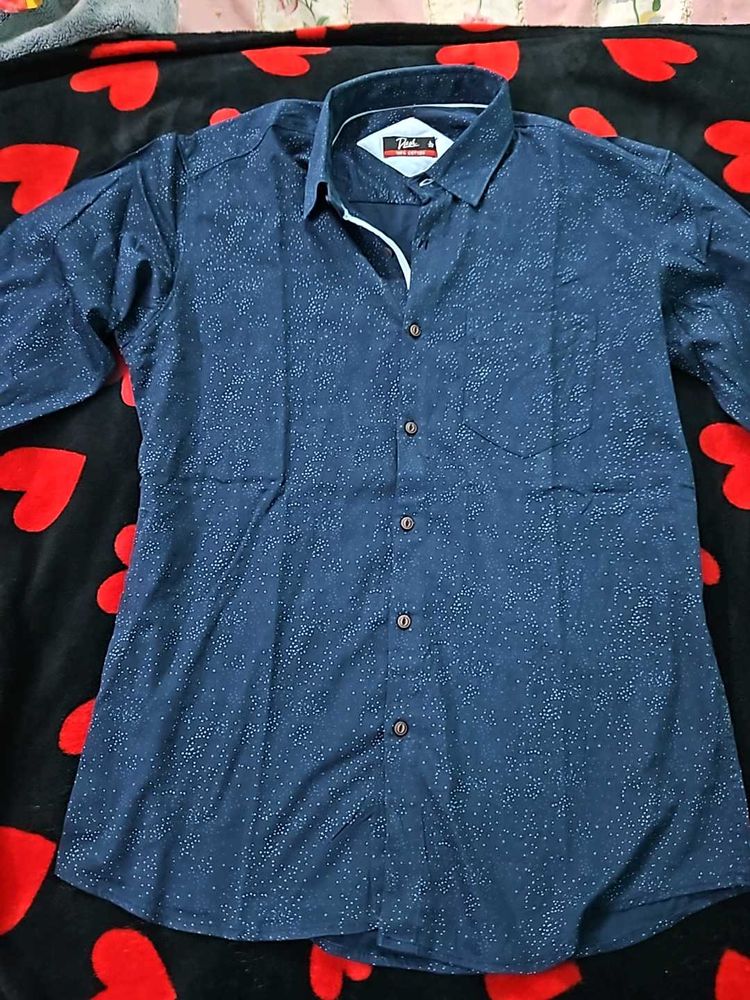 Navy Blue Shirt