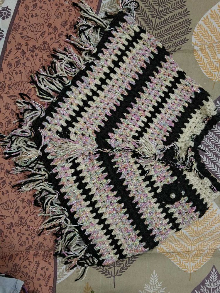 Kids Boys Girls Poncho Handmade New