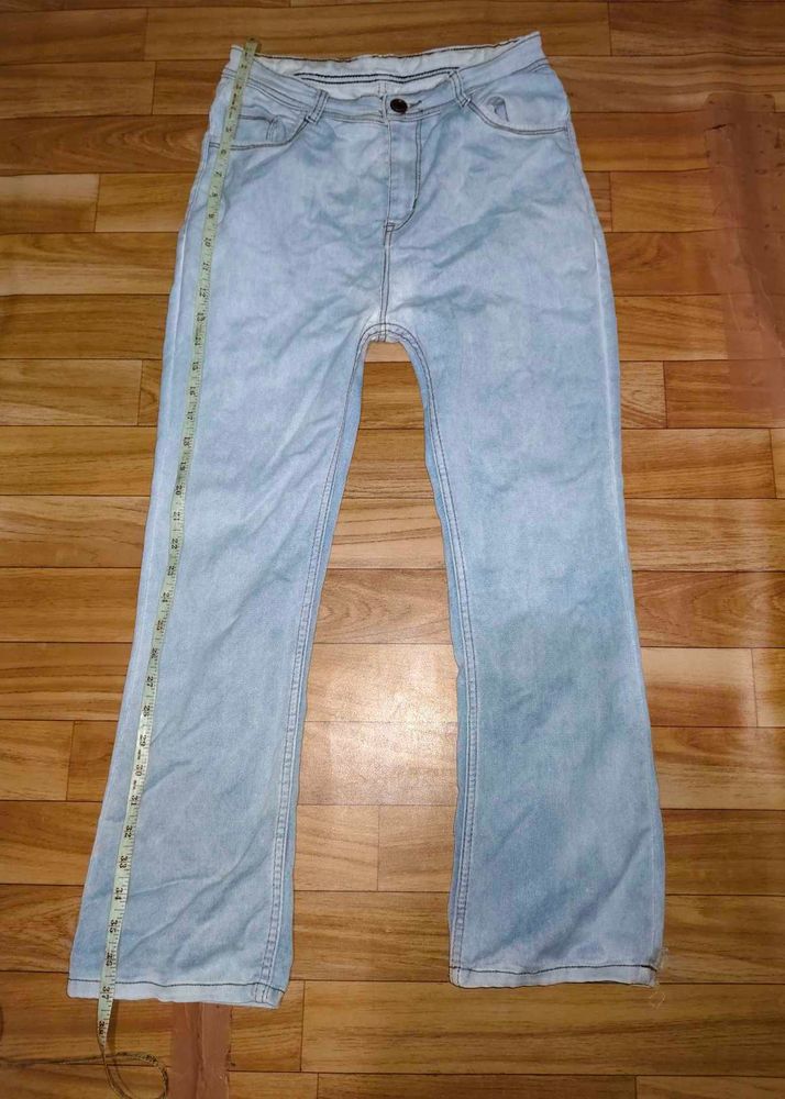 Light Wash Denim Jeans