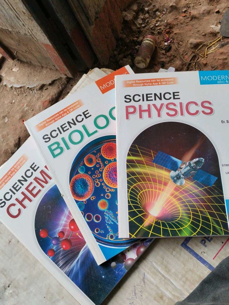 Science Books - Physics, Biology, Chemistry