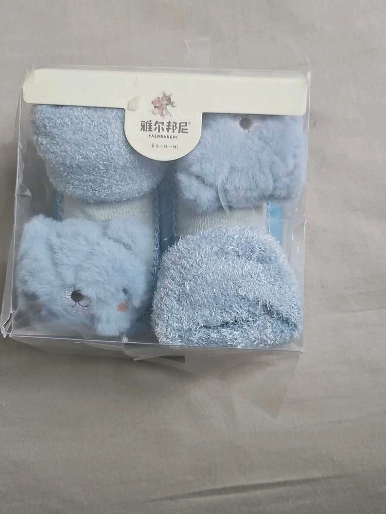 Adorable Baby Socks - Elephant Design