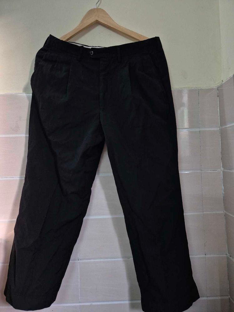 Classic Black Men's Trousers