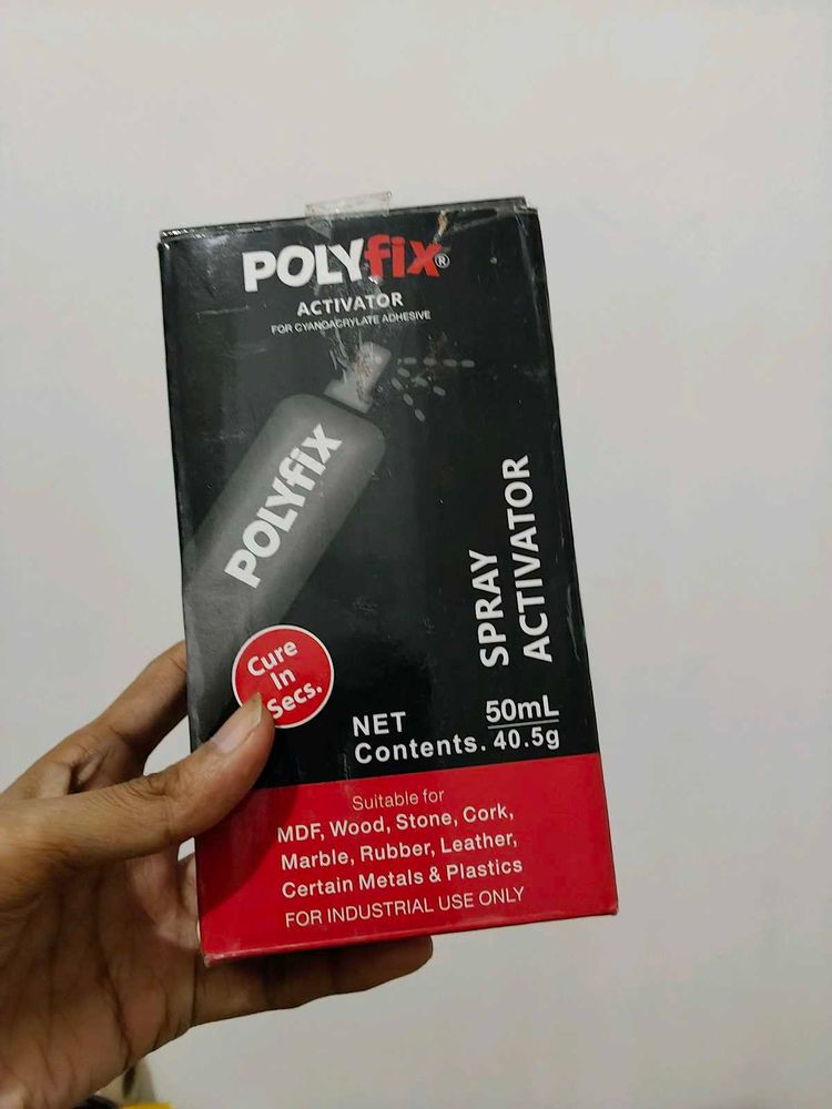Polyfix spray glue activater