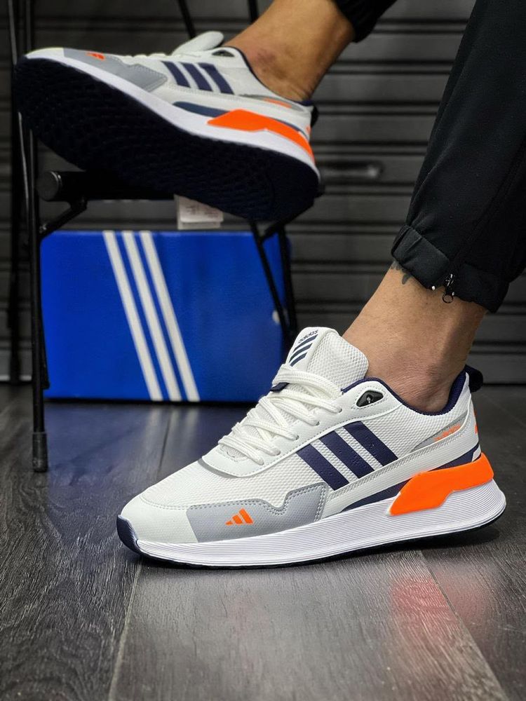 Adidas Sneakers White Navy Orange