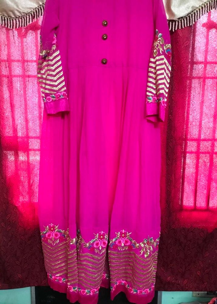 Stunning Pink Kurta Set