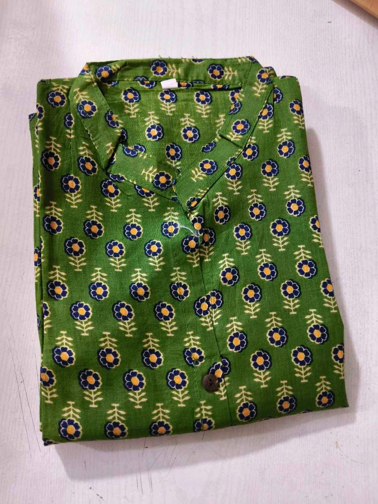 Green Floral Print Kurta BIGGEST SALE EVER