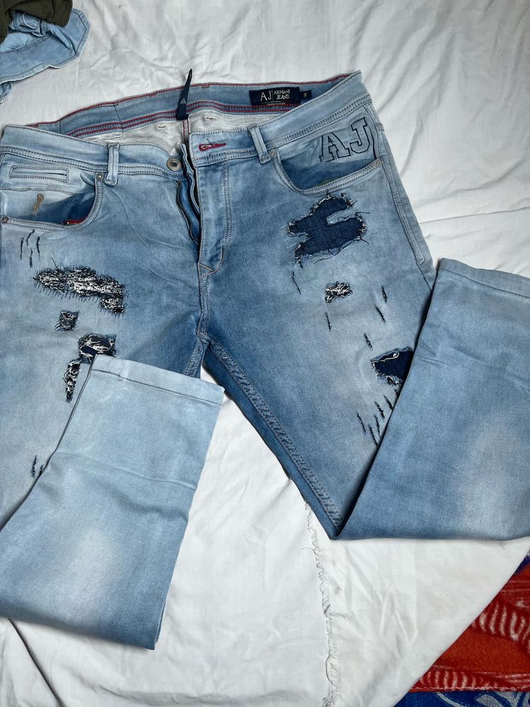 AJ Jeans: Stylish &amp; Distressed