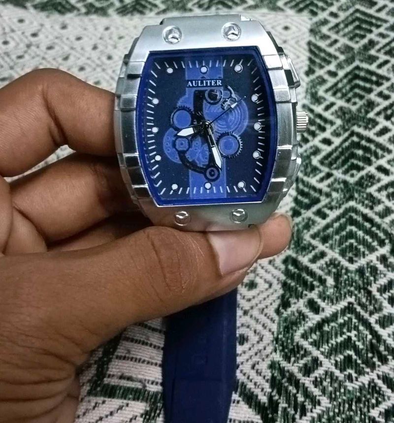 AULITER Men's Watch Blue Dial