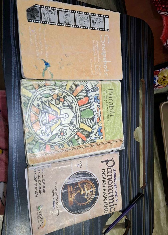 English and Commercial art book of class 11