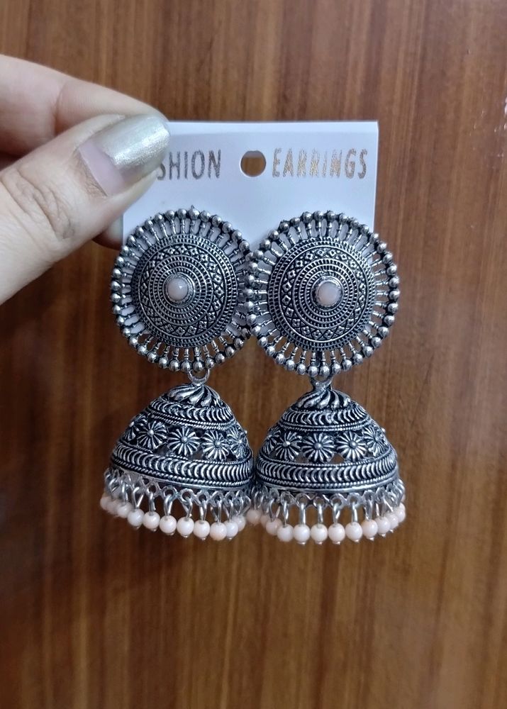 New Oxidised Earrings