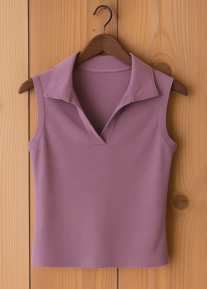 Lavender Sleeveless Top