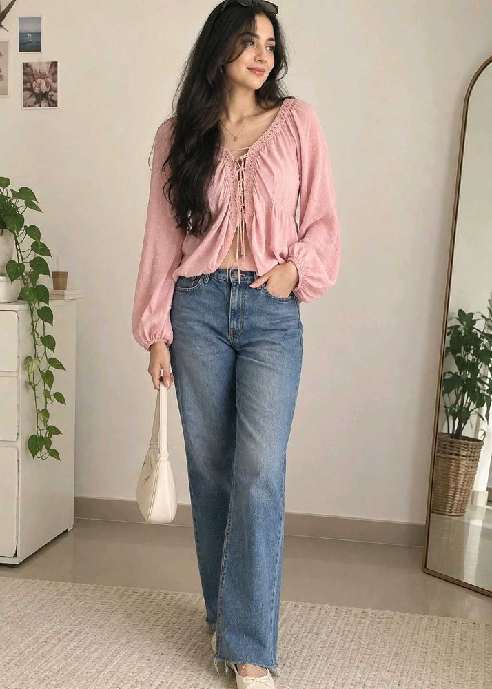 Zudio top with jeans