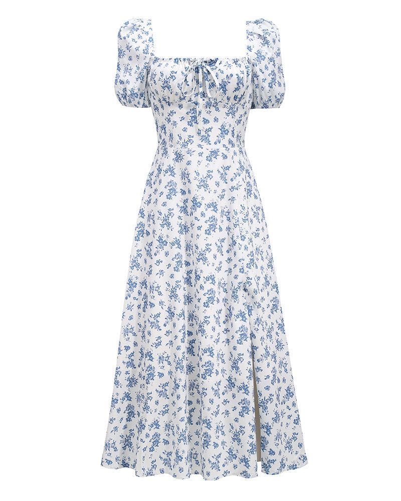 Floral Print Midi Sundress