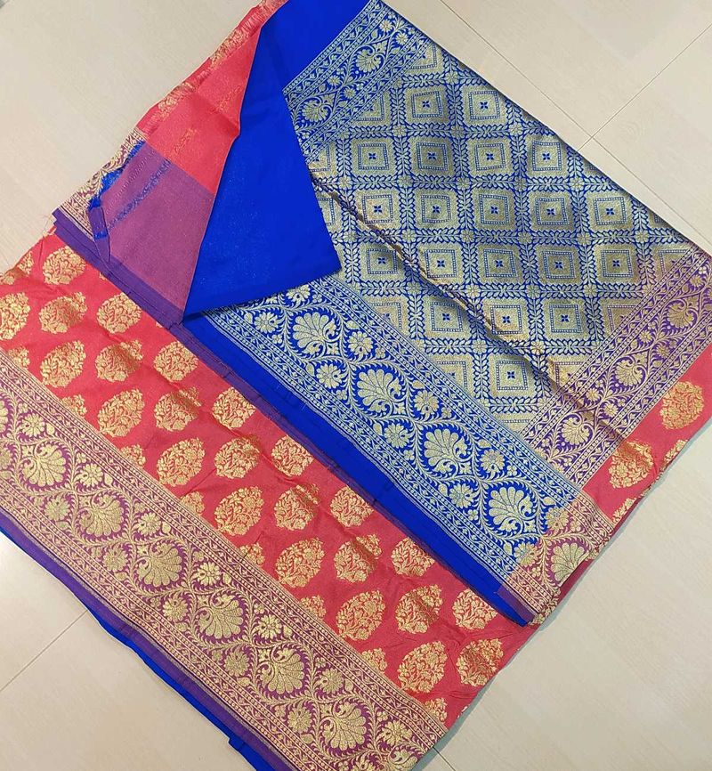 BRAND NEW Elegant Banarasi Silk Saree