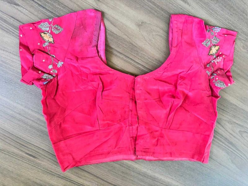 Beautiful Pink Embroidered Blouse