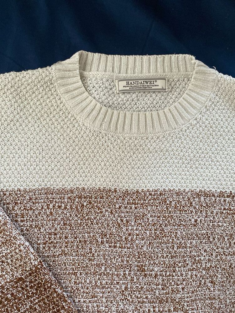 Cozy Striped Knit Sweater