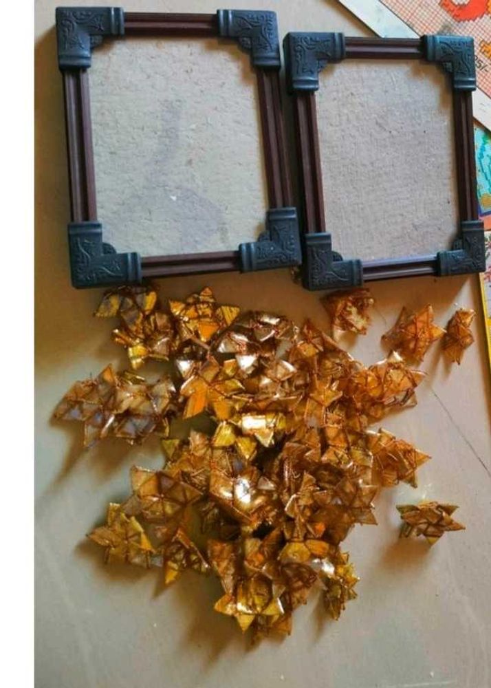 Photo Frame And Flower For Stiching
