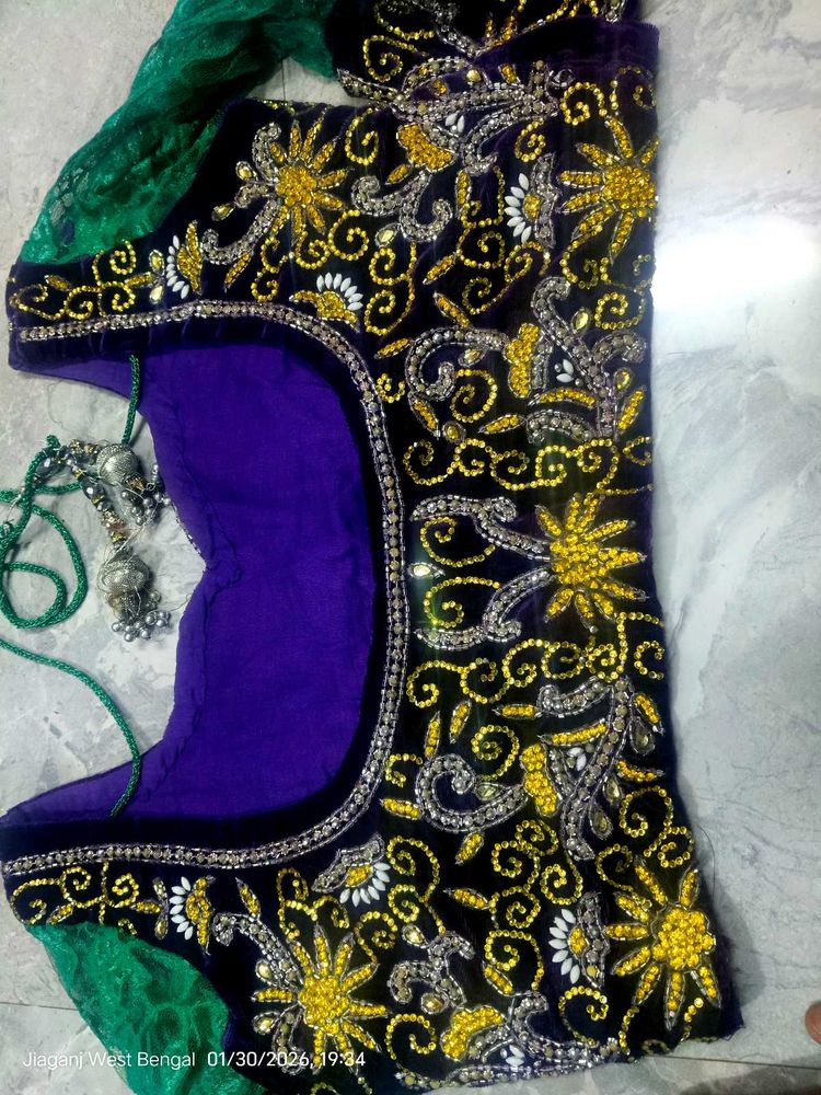Embroidered Party Wear Blouse