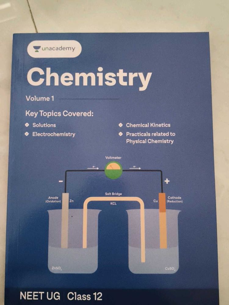Unacademy Chemistry Volume 1,2,3 Book
