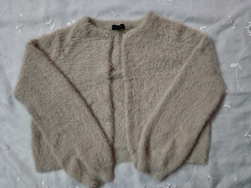 Talbots Fuzzy Cardigan