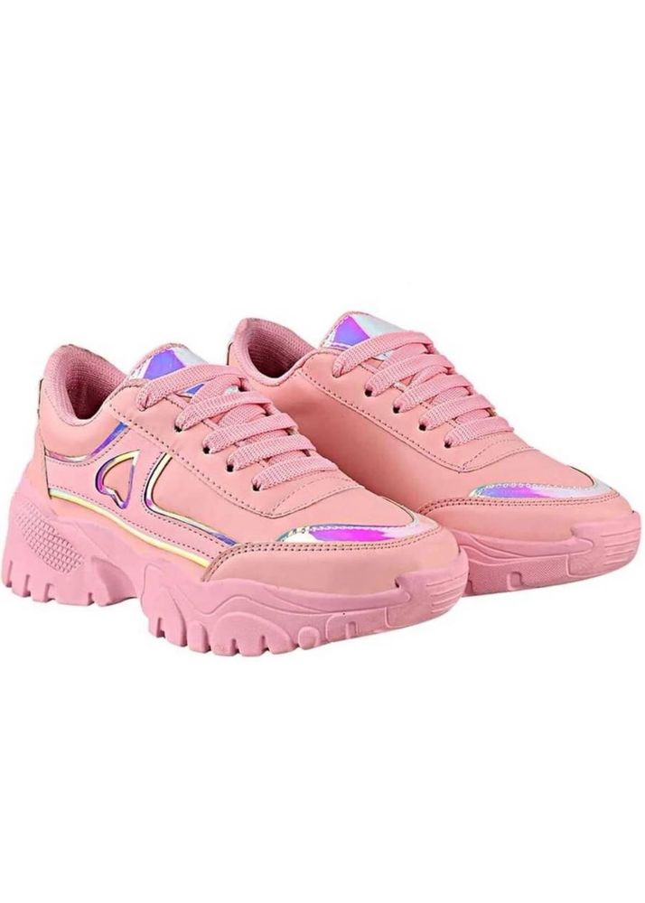 Chunky Platform Pink Sneakers