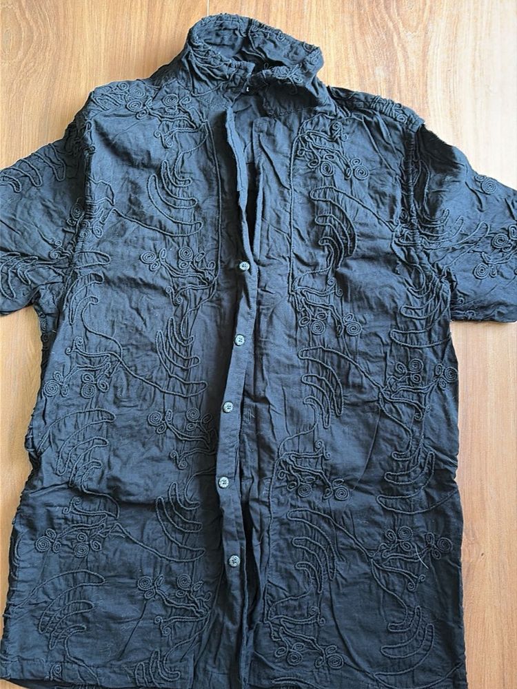 half sleeve shirt for men