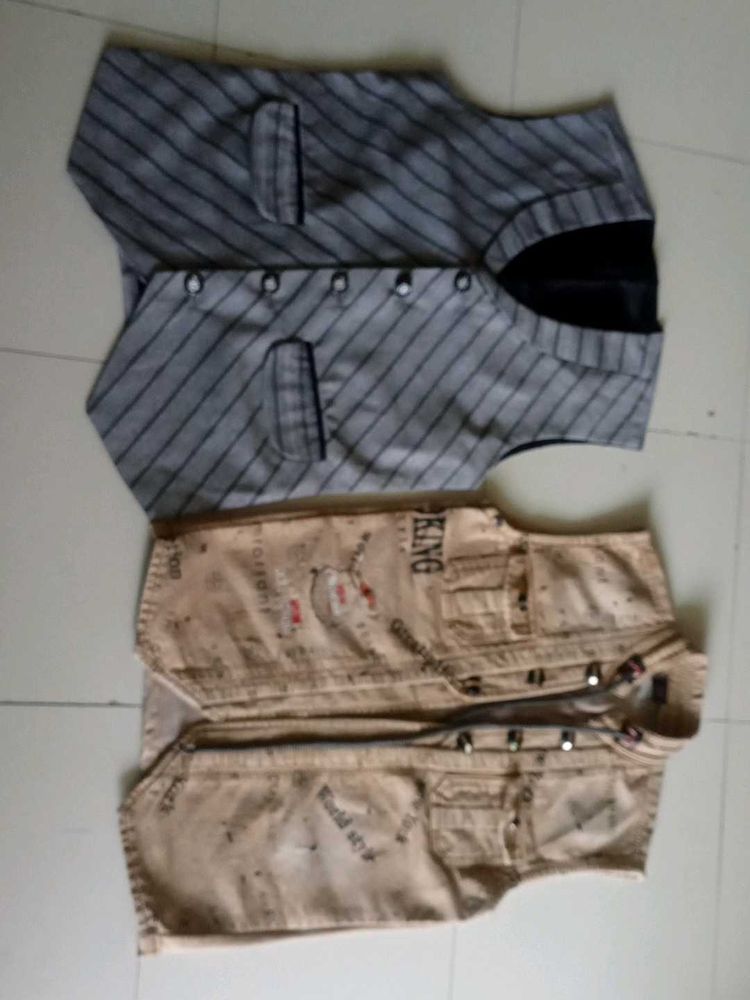 Stylish Kids' Waistcoat Set
