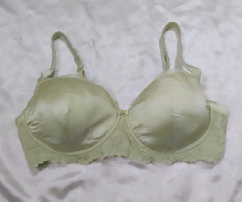 Light Green Lace Bra