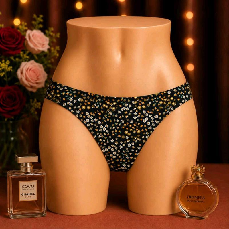 🇳🇿💫🎀Floral Print Bikini Style Panties