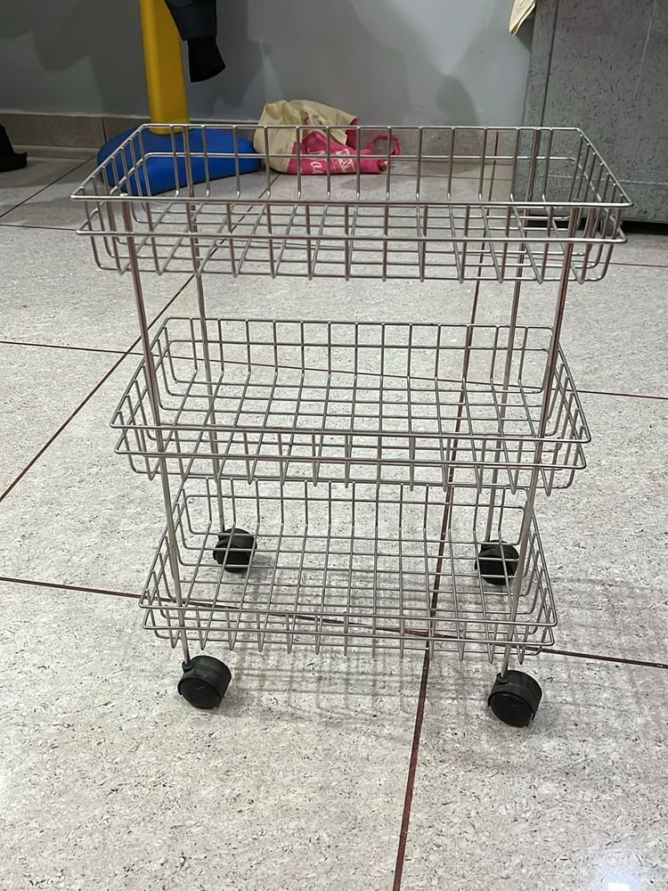 Vegetable Stand With Wheels