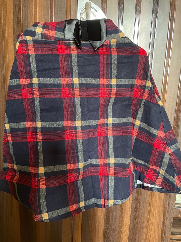 Unique Plaid skirt
