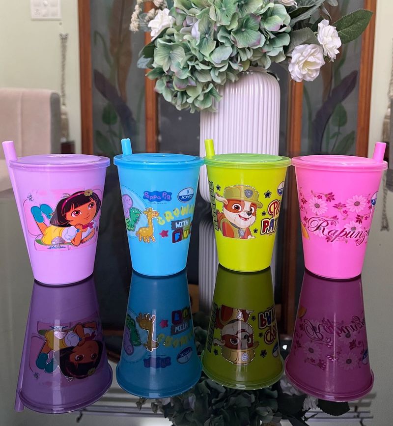 Set of 4 Sippy Cups