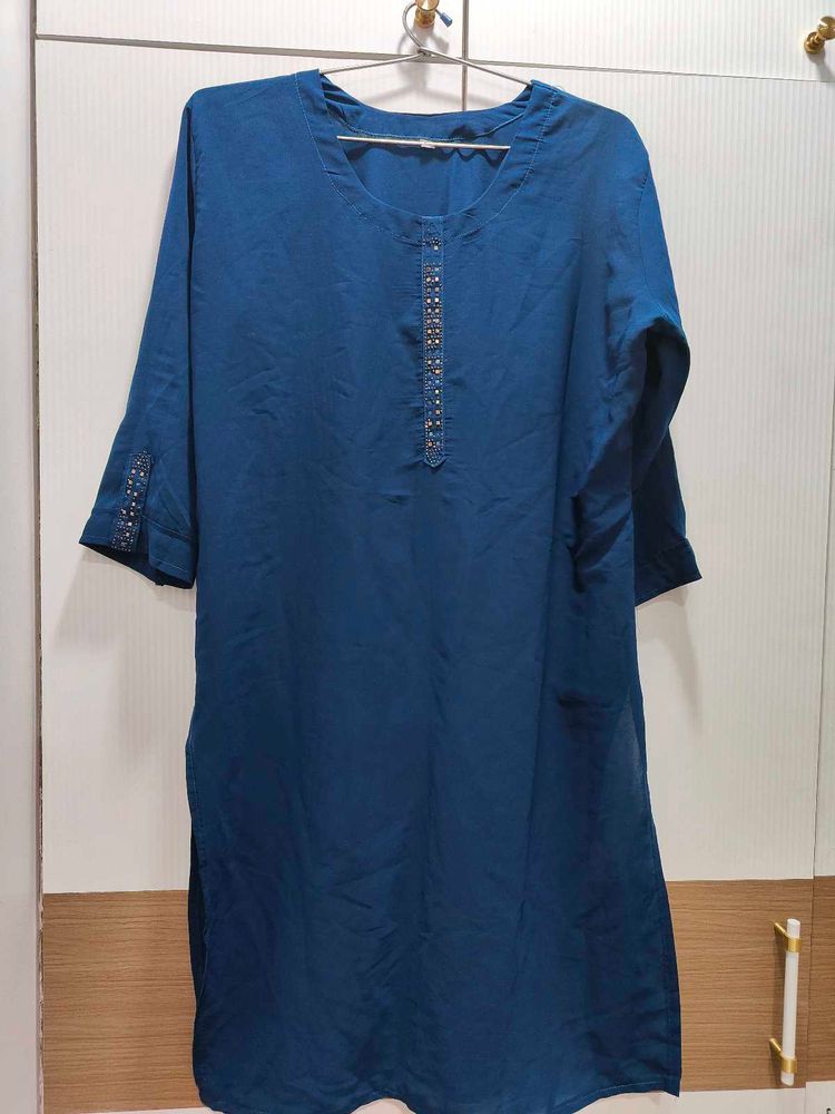 Dark Blue Kurti
