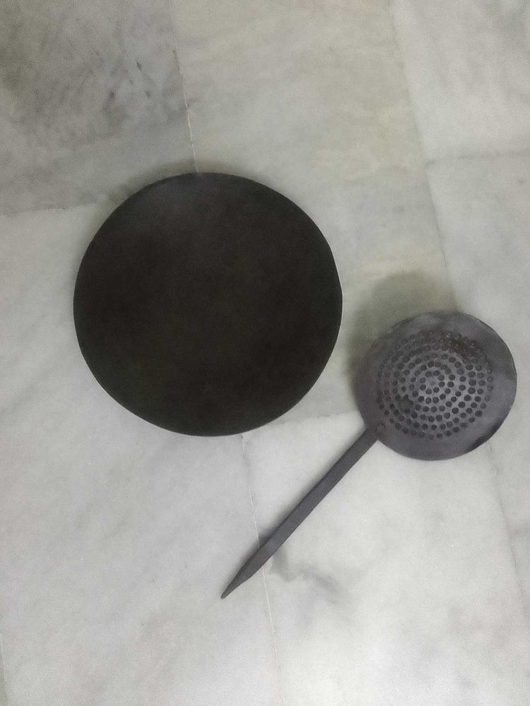 Mini iron kadai, tawa, pony and curved blade