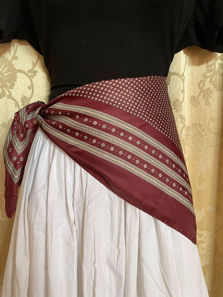 vintage silk scarf