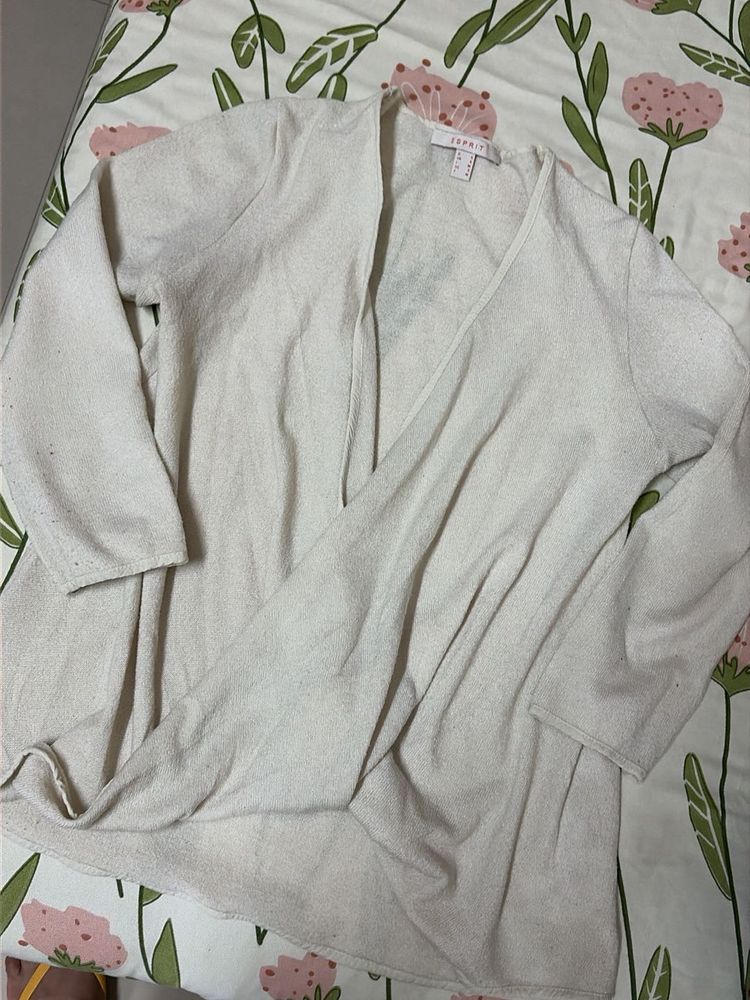 Esprit Cream Cardigan