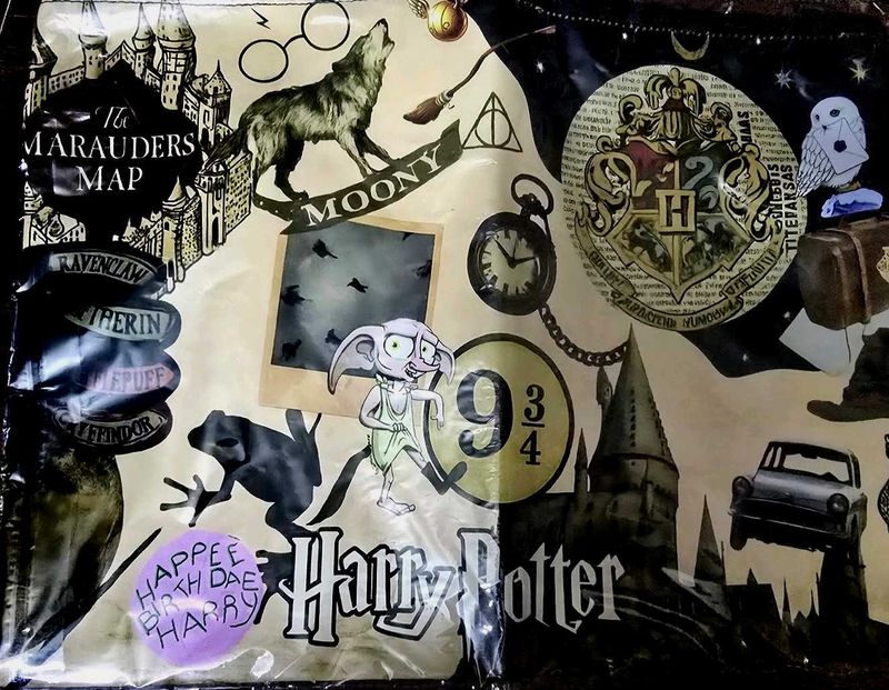 Harry Potter The Marauders Map Canvas Envelope