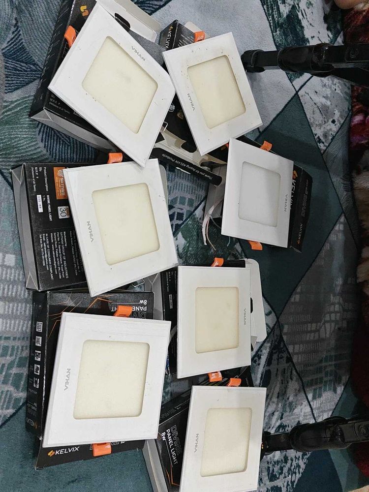 7 Square Panel Lights