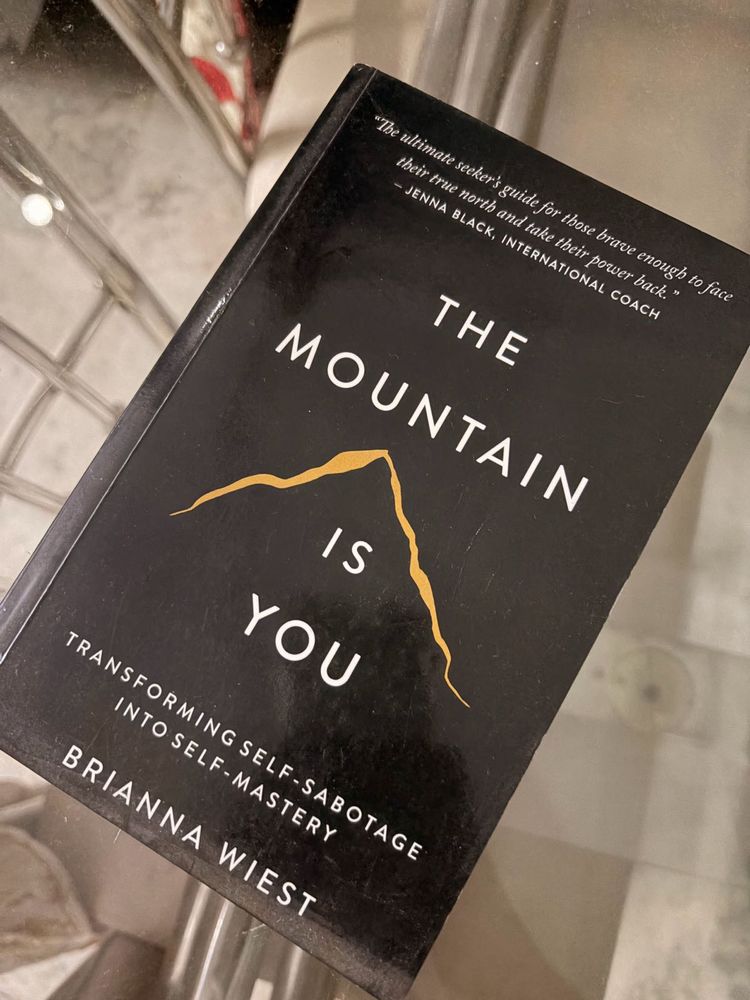 The Mountain Is You Book