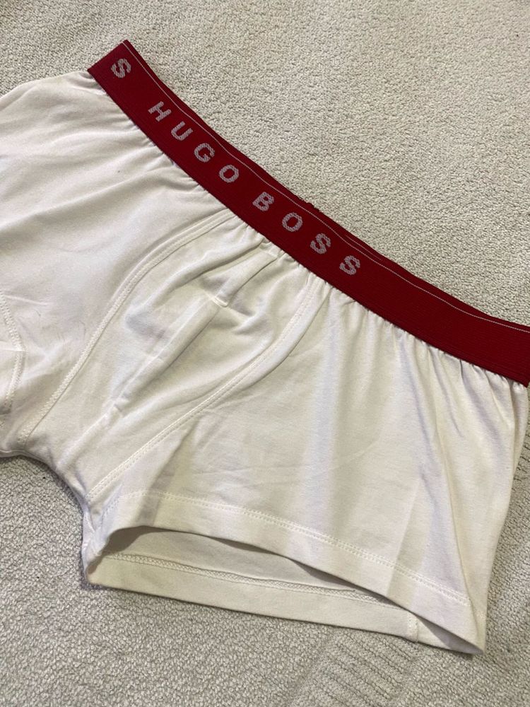 Hugo Boss White Boxer Briefs
