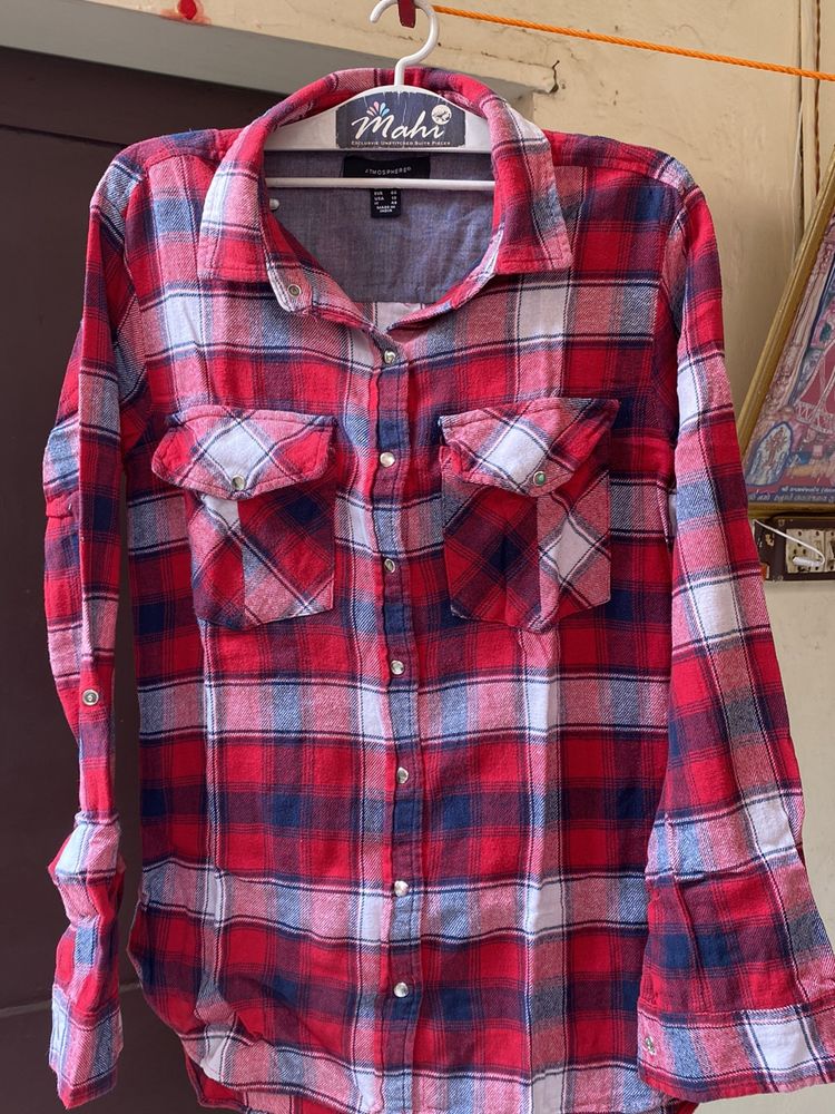 Checks Shirt For Women