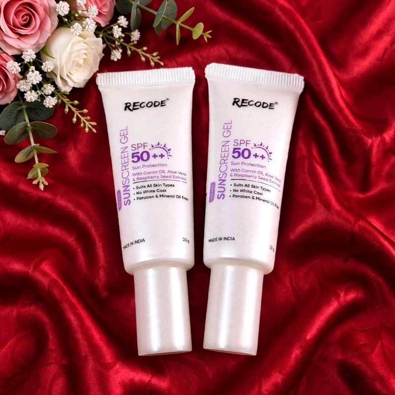 Recode Sunscreen Gel SPF 50++ (20g x 2)
