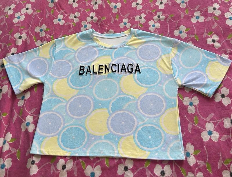 Balenciaga Citrus Print T-Shirt