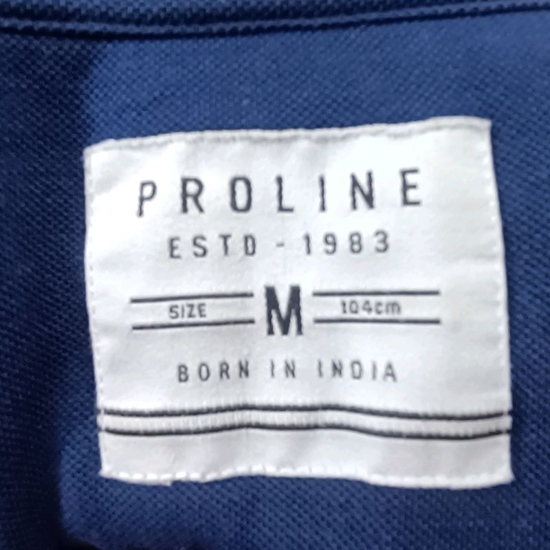 Proline Navy Blue Polo T-shirt