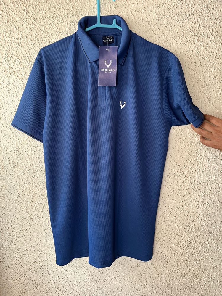 Allen Solly Blue Polo T-Shirt newwdtag