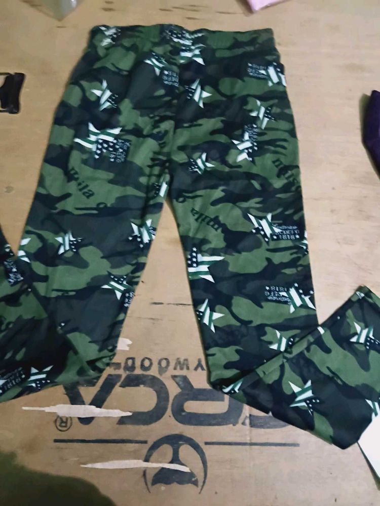 women,s army print jheging